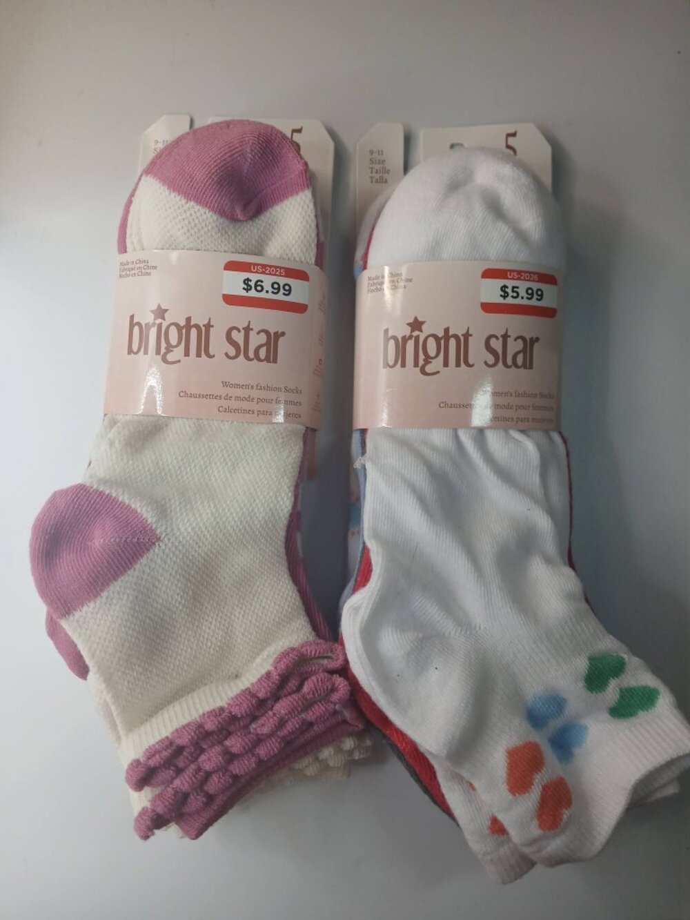 Women's Socks - 10 Pair